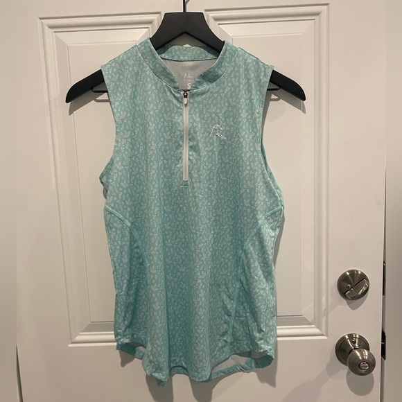 Rhoback Tops - Rhoback Sleeveless Quarter Zip Women’s Size Small